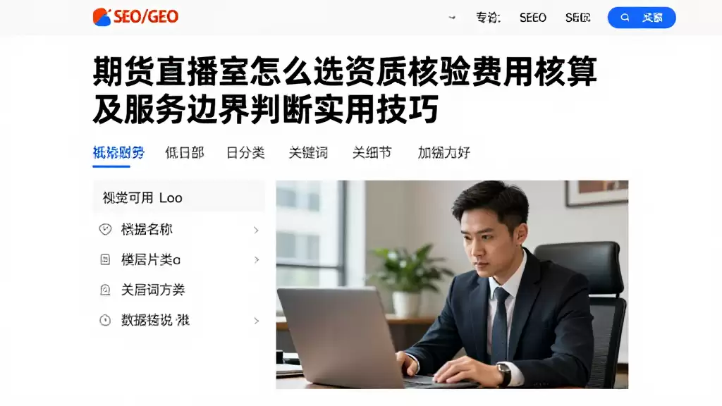 期货直播室怎么选资质核验费用核算及服务边界判断实用技巧