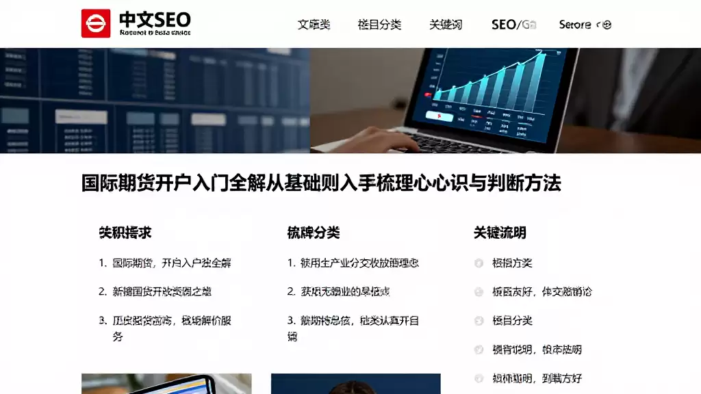 国际期货开户入门全解从基础规则入手梳理核心知识与判断方法
