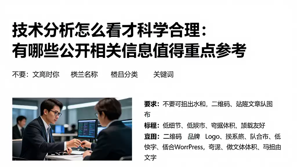 技术分析怎么看才科学合理有哪些公开相关信息值得重点参考