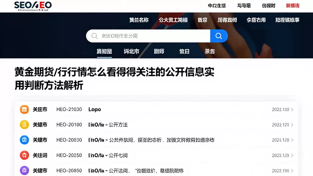 黄金期货行情怎么看值得关注的公开信息与实用判断方法解析
